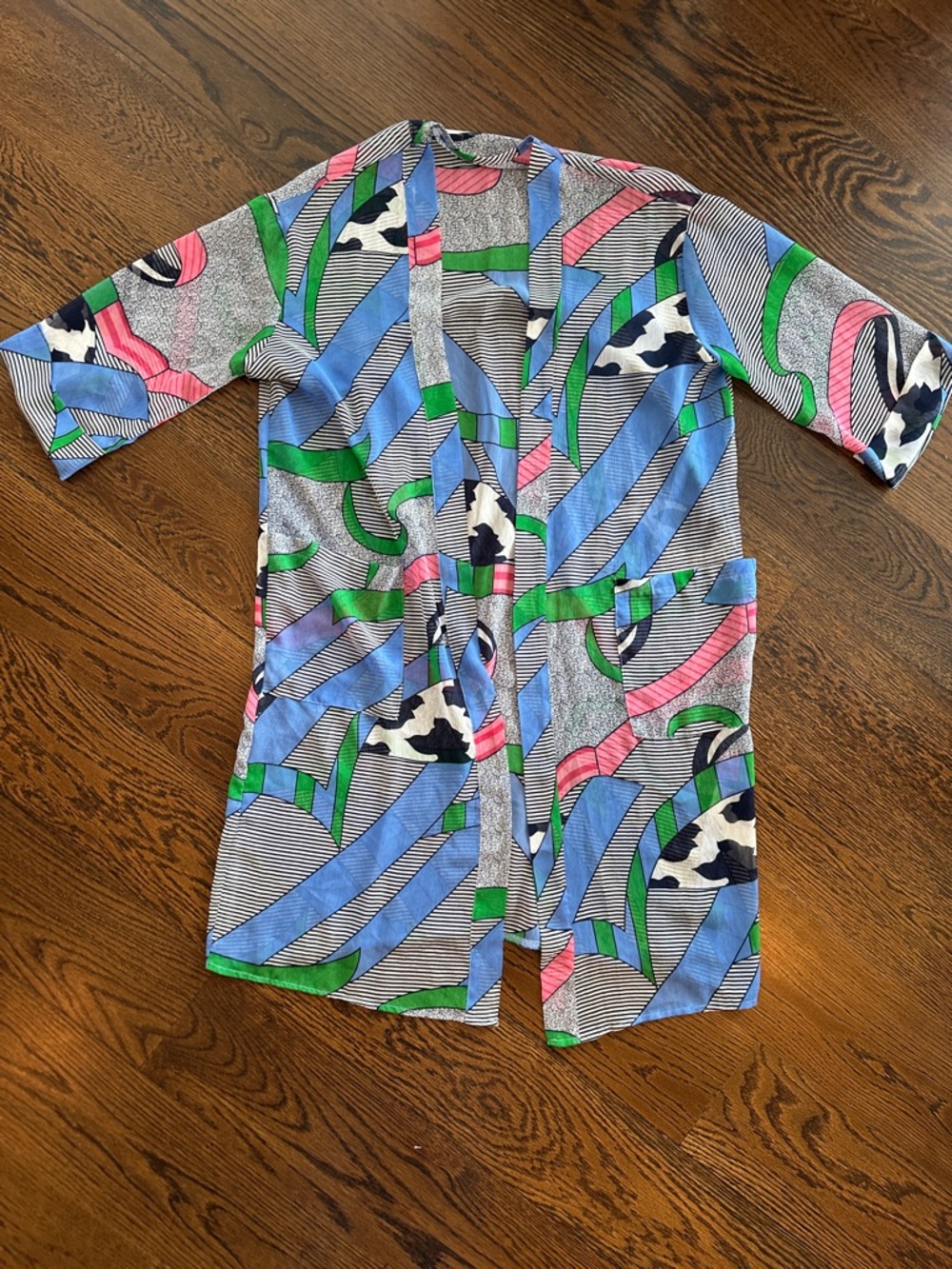 Colorful Sheer Duster